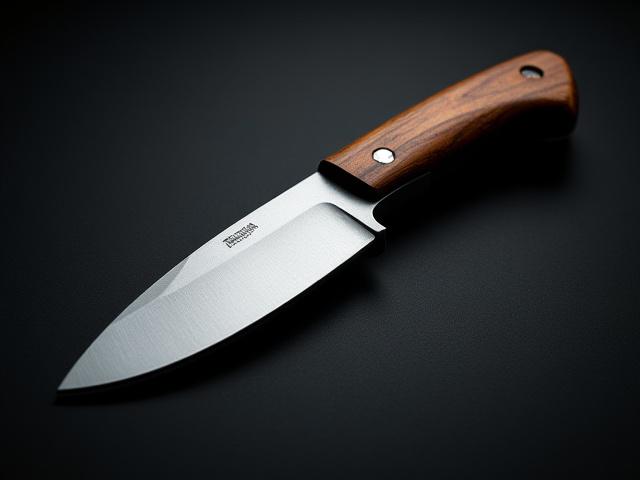 Precision Skinner Knife with Curved Blade for Efficient Processing